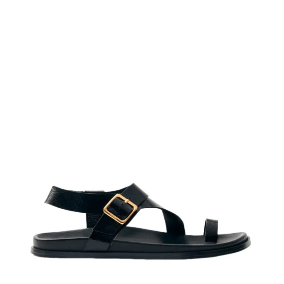 Sandalo Alohas SIREN in pelle nero