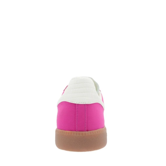 Sneakers Back70 in camoscio fucsia