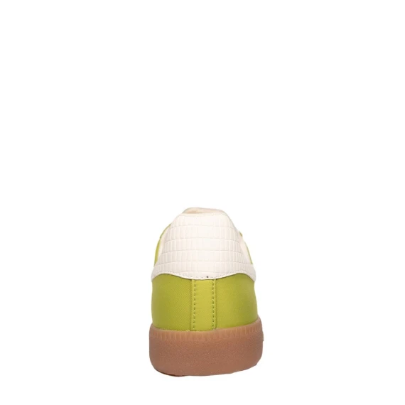 Sneakers Back70 in camoscio verde lime