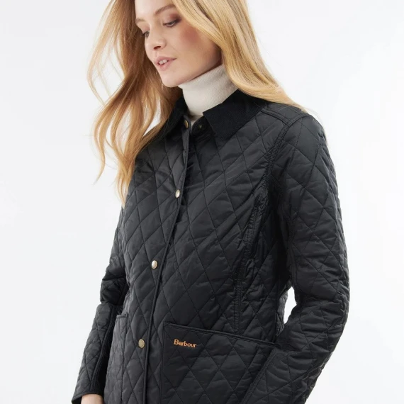 Giubbino Barbour LQU0475  trapuntata nera