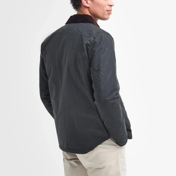 Giacca Barbour MWX1106 in cotone cerato verdone