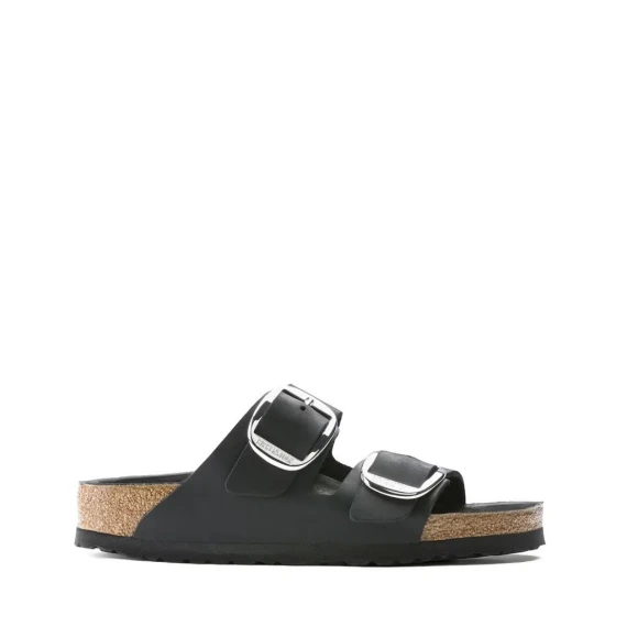 Birkenstock ARIZONA BIG BUCKLE in nabuk nero