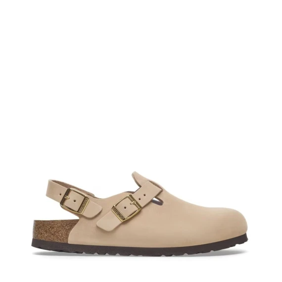 Birkenstock TOKIO in nabuk color sandcastle