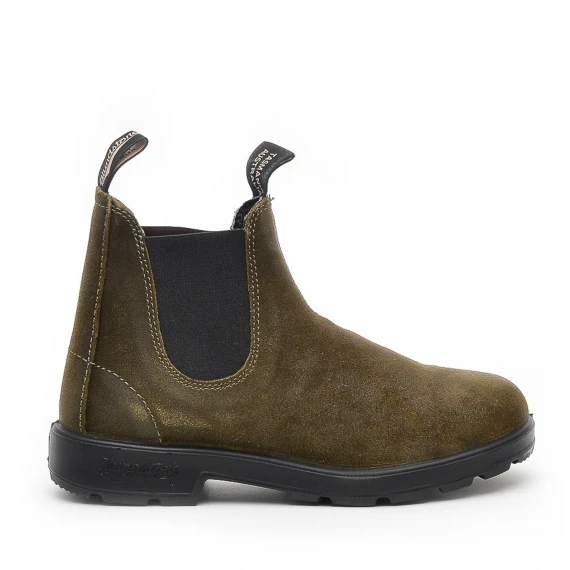 Beatles Blundstone 1615  in pelle scamosciata verde
