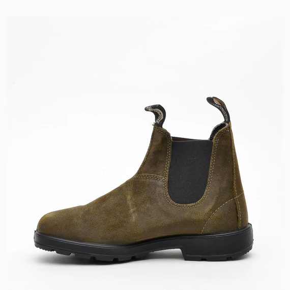 Beatles Blundstone 1615  in pelle scamosciata verde
