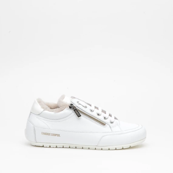 Sneakers in pelle bianco