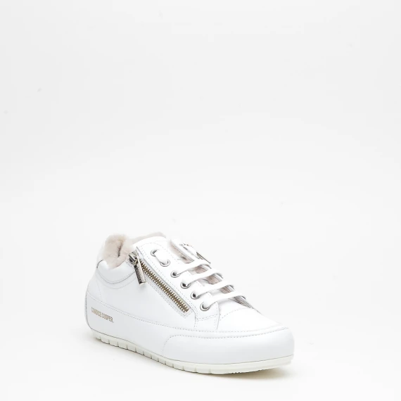 Sneakers in pelle bianco