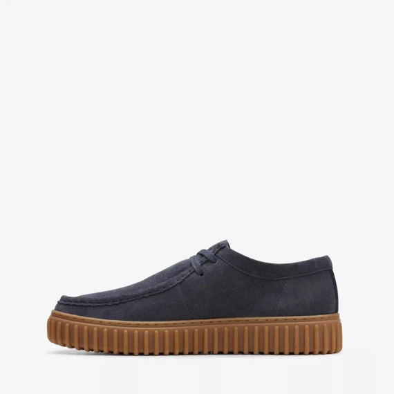 Polacchino Clark 179708 in camoscio blu