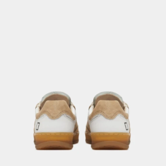 Sneakers D.A.T.E. SPORTY in camoscio beige
