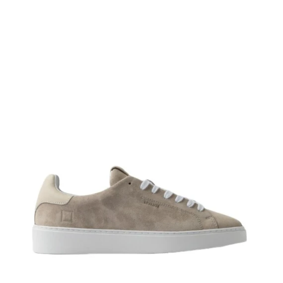 Sneakers D.A.T.E. LEVANTE in camoscio beige