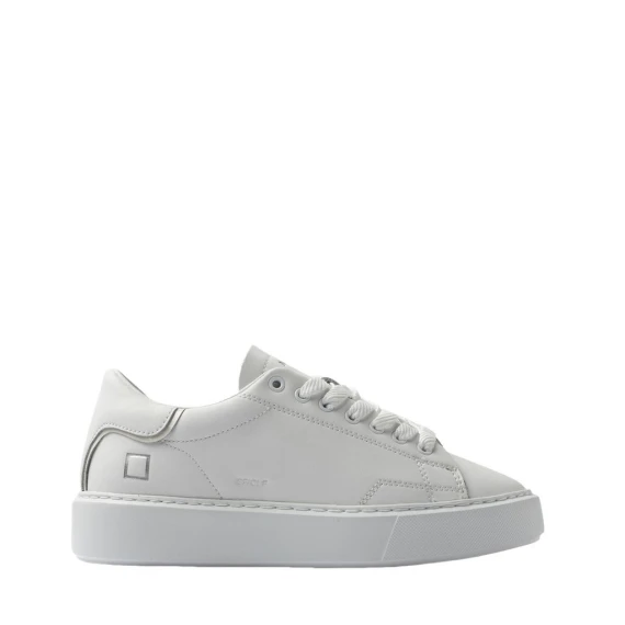 Sneakers D.A.T.E. SFERA in pelle bianco