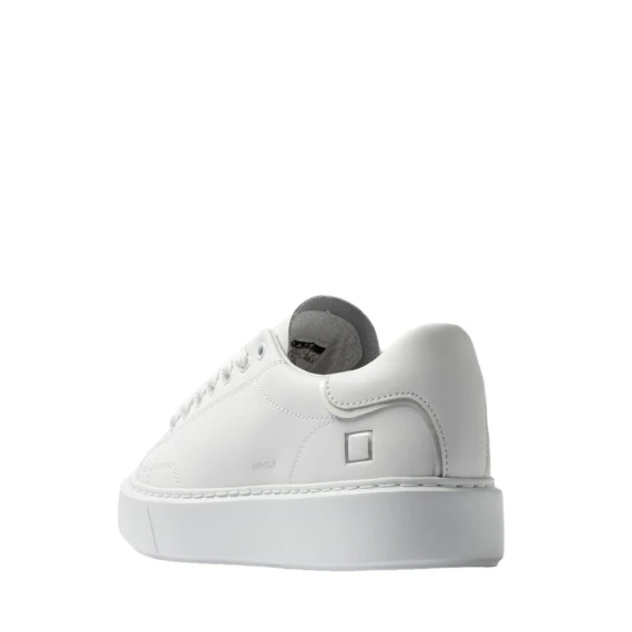 Sneakers D.A.T.E. SFERA in pelle bianco