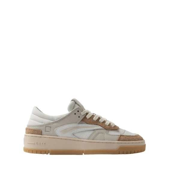 Sneakers D.A.T.E. TORNEO in pelle bianco