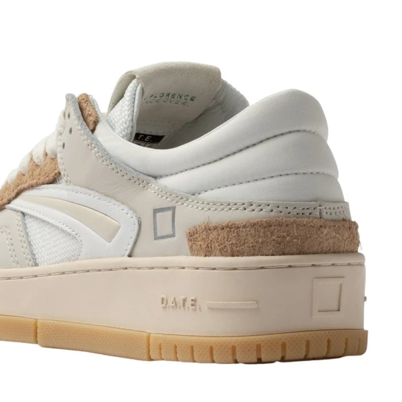 Sneakers D.A.T.E. TORNEO in pelle bianco