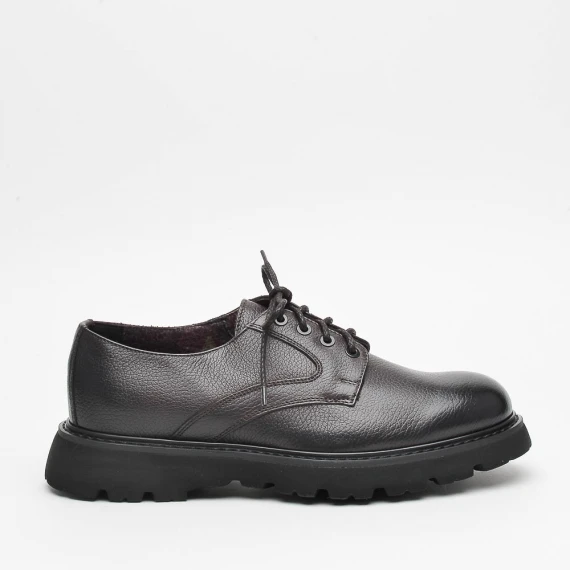 Scarpa classica in pelle testa di moro