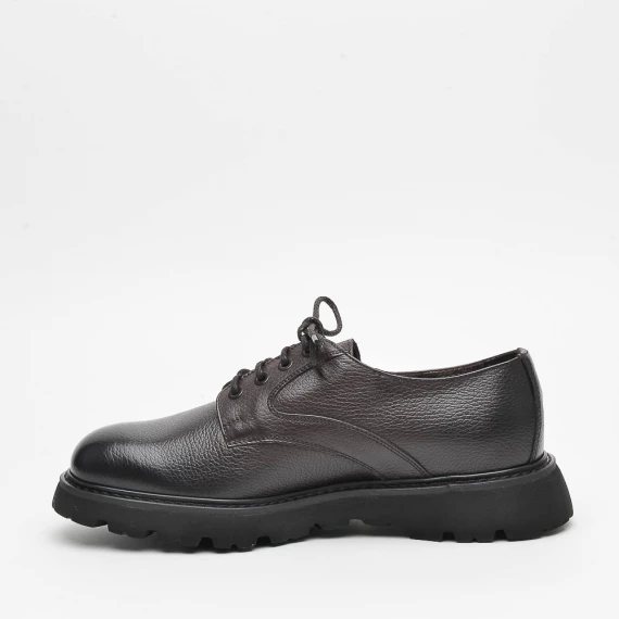 Scarpa classica in pelle testa di moro