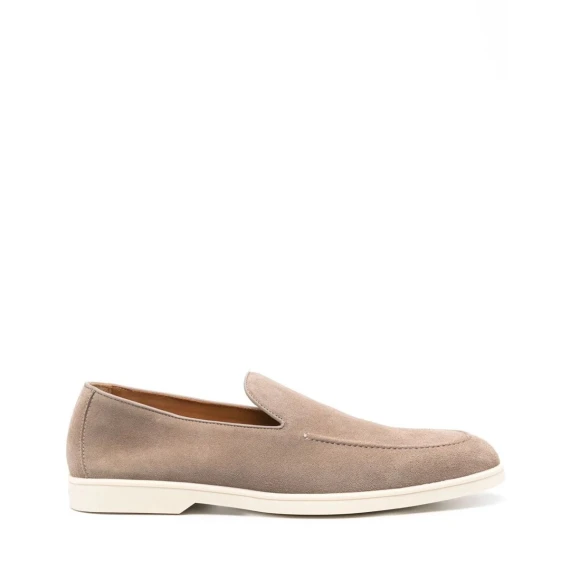 Mocassino Doucal's 3413 in camoscio beige