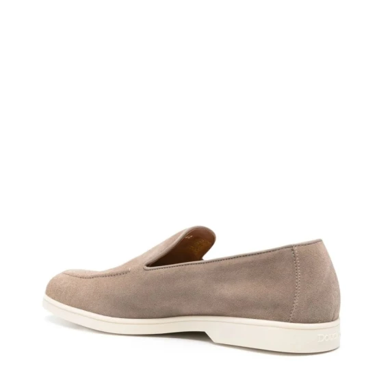 Mocassino Doucal's 3413 in camoscio beige