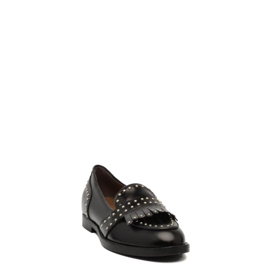 Mocassino Duccio del Duca DD04  in pelle nero