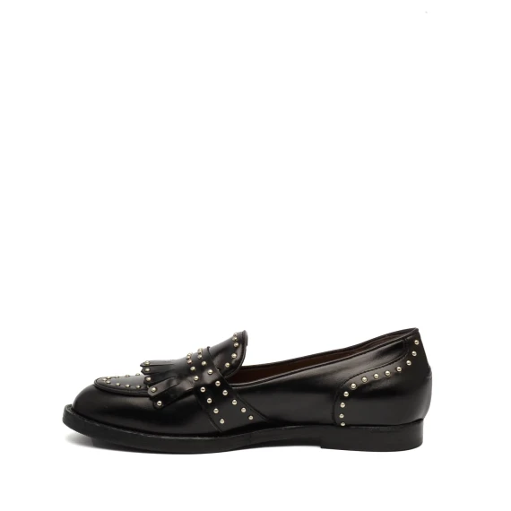 Mocassino Duccio del Duca DD04  in pelle nero
