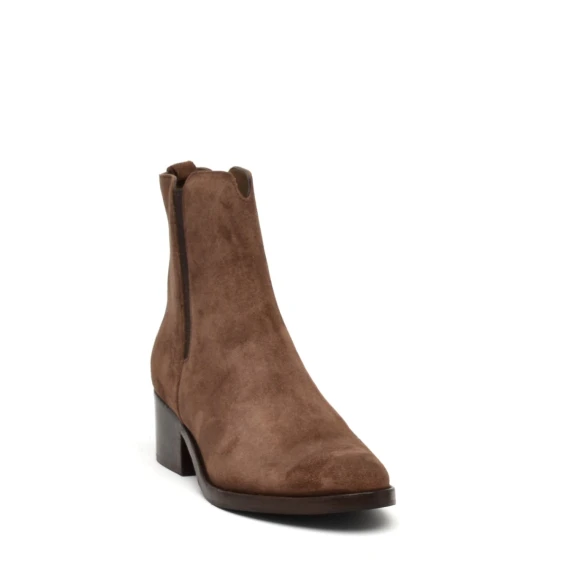 Tronchetto Duccio del Duca DD40  in camoscio marrone