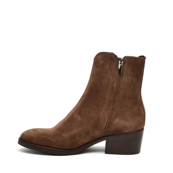 Tronchetto Duccio del Duca DD40  in camoscio marrone