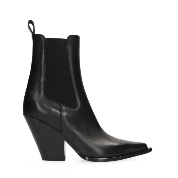 Texano Elena Iachi E3637 in pelle nero