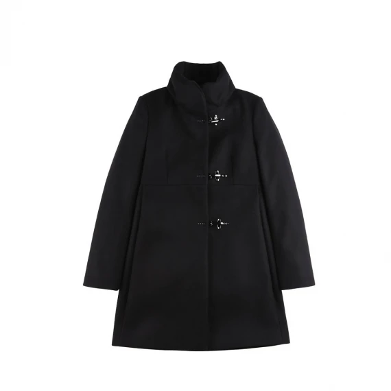 Cappotto Fay in lana nero