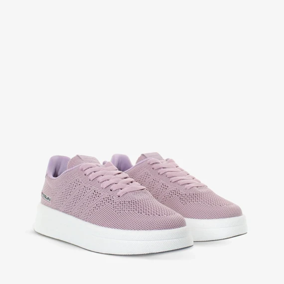 Sneakers Fessura FOAM in lycra rosa