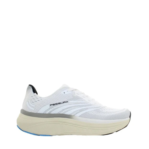 Sneakers Fessura SPEED in tessuto bianco