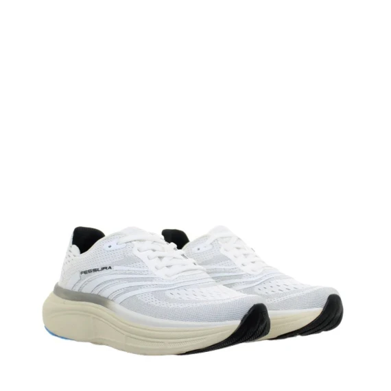 Sneakers Fessura SPEED in tessuto bianco
