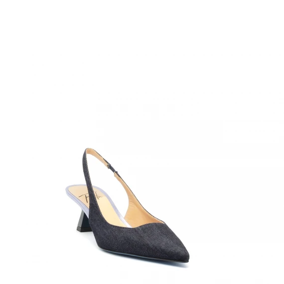 Slingback Festa ARABEL in tessuto jeans