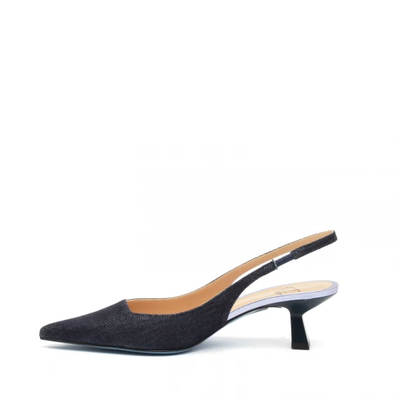 Slingback Festa ARABEL in tessuto jeans