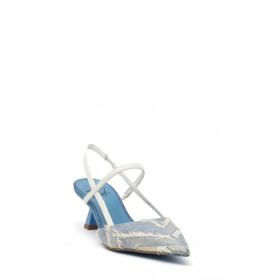 Slingback Festa AMAI in tessuto jeans