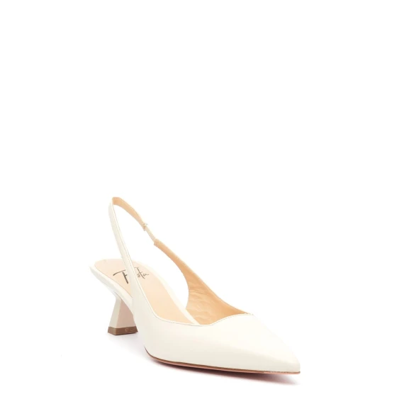 Slingback Festa ARABEL in pelle bianco