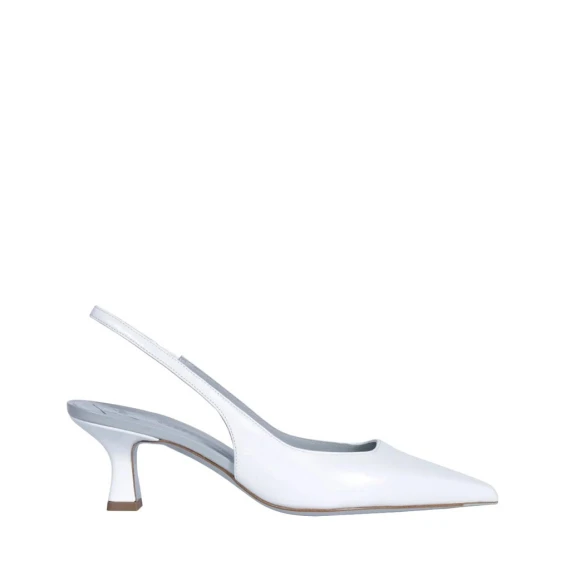 Slingback Festa ARABEL in pelle bianco