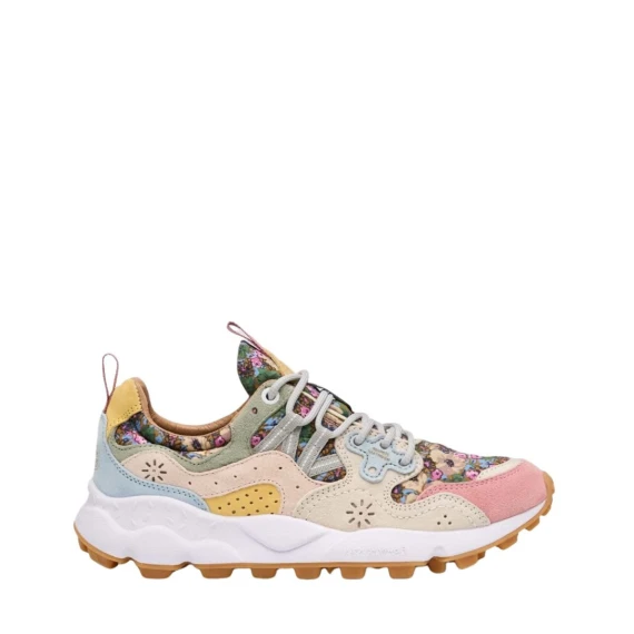 Sneakers Flower Mountain 1N99 in tessuto a fiori