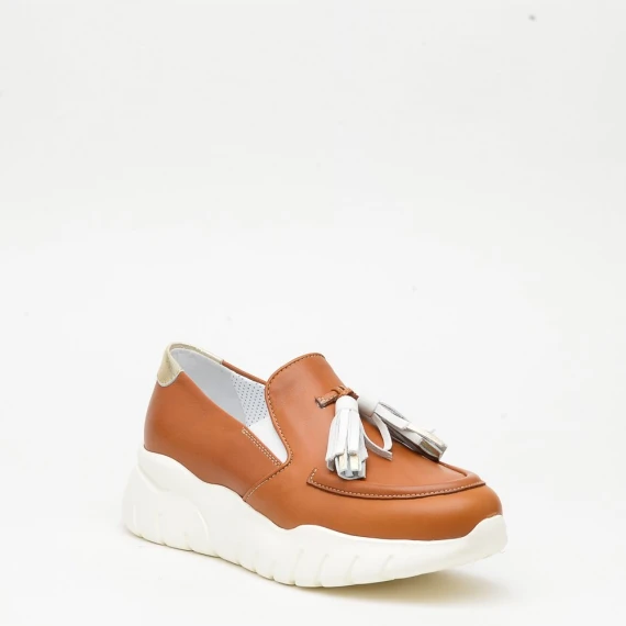 Mocassino Giantin 7706 in pelle cuoio
