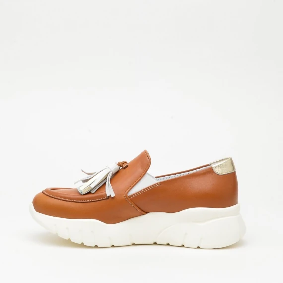 Mocassino Giantin 7706 in pelle cuoio