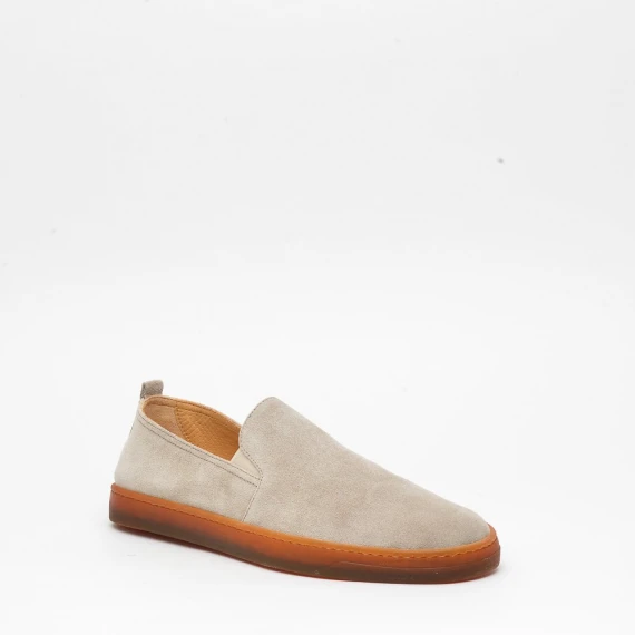 Mocassino Henderson RODI in camoscio grigio