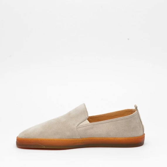 Mocassino Henderson RODI in camoscio grigio