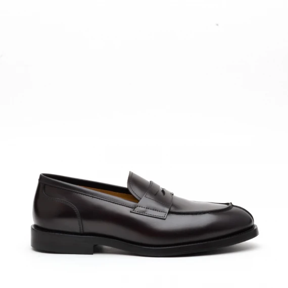 Mocassino Henderson 83404 in pelle testa di moro