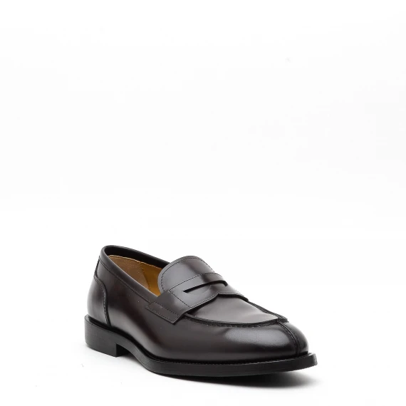 Mocassino Henderson 83404 in pelle testa di moro