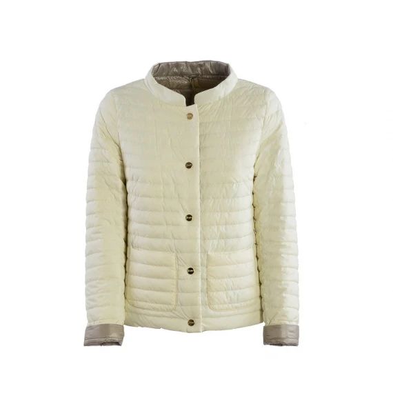 Piumino Herno PI0631D bianco e grigio