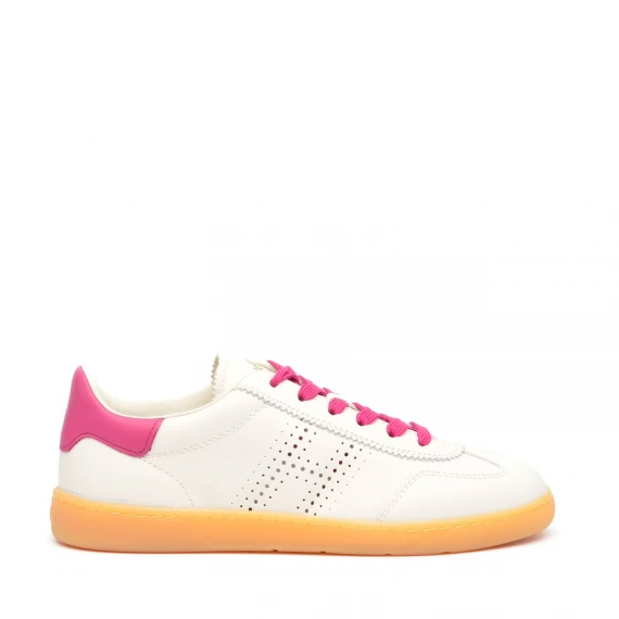 Sneakers Hogan Cool in pelle bianco