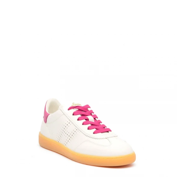 Sneakers Hogan Cool in pelle bianco