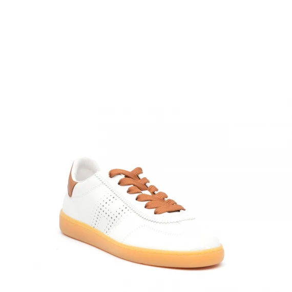 Sneakers Hogan Cool in pelle bianco