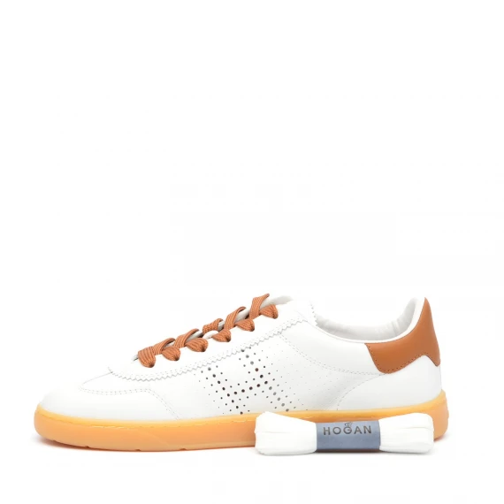 Sneakers Hogan Cool in pelle bianco