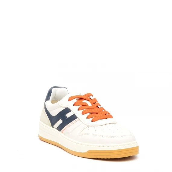 Sneakers Hogan H630 in pelle bianco