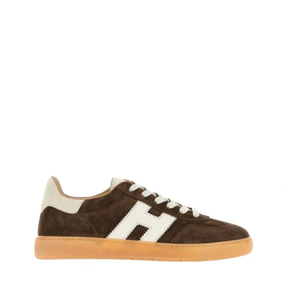 Sneakers Hogan Cool in camoscio marrone
